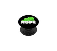 Lazy Alien Extraterrestrial Nope Not Today PopSockets Adhesive PopGrip