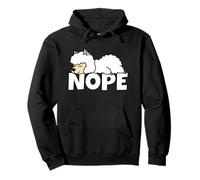 Lazy Alpaca Llama Not Today Nope Pullover Hoodie