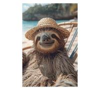 Lazy at The Beach Colourful Jigsaw Puzzle for Adults, 1000 PCS
