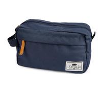 Lazy Bear by Trendhim Blue Wash Bag for Men | Compact Toiletry Bag in PU-Coated Polyester | 230×145×90 mm | Lined Interior | Danish Design for Daily Grooming and Lightweight Packing