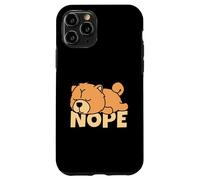 Lazy Chow Chow Cute Dog Nope Case for iPhone 11 Pro
