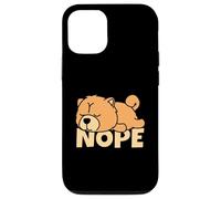Lazy Chow Chow Cute Dog Nope Case for iPhone 12/12 Pro