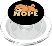 Lazy Chow Chow Cute Dog Nope PopSockets PopGrip for MagSafe