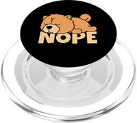 Lazy Chow Chow Cute Dog Nope PopSockets PopGrip for MagSafe