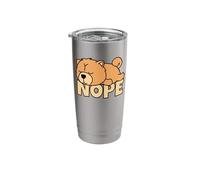 Lazy Chow Chow Cute Dog Nope Stainless Steel Insulated Tumbler