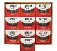 Lazy Day Vegan Chocolate Cookies Biscuits Bars Bulk Buy Individually Wrapped Slices Gluten-Free, Dairy-Free & Egg-Free (10, Tiffin)