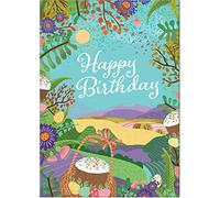 Lazy Days Female Birthday Card- Medium Sized Card (A5 Size -148mm x 210mm) with Envelope