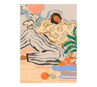 Lazy Days poster Multicoloured 50x70