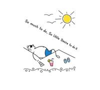 Lazy Days WEEKLY PLANNER Hot Mess Series - perfect gift for fathers, husbands, grandad, coworker, friend and partnerbecause Somedays you just want to relax
