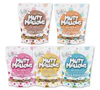 Lazy Dog Cookie Co. Mutt Mallows® Variety Pack 5 x 141g - Soft-Baked Natural Dog Treats - Includes Vanilla, Strawberry, Banana, Pumpkin & S’mores Flavours - Wheat, Corn & Soy Free - Made in the USA