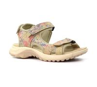 Lazy Dogz Ladies Felton Floral Leather Sandal 6 Floral