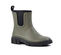 Lazy Dogz Ladies Lake Ankle Wellington: Olive: 8 Size: 8, Colour: Oliv