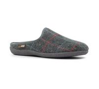 Lazy Dogz Mens Farrell Grey Mule Slipper 8 Grey