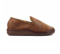 Lazy Dogz Mens Manor II Brown Slipper 8 Brown