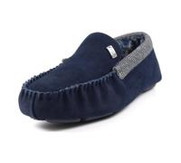 Lazy Dogz Mens Worley Navy Slipper 10