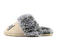 Lazy Dogz Scottie III Womens Beige Faux Fur Mule - Size 4 UK - Beige