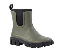 Lazy Dogz Women's Lake Rain Boot, Olive, 3 UK