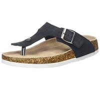 Lazy Dogz Women's Roxy Flatform Sandals, Black, 6 UK
