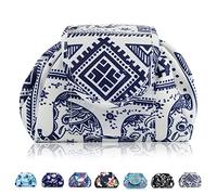 Lazy Drawstring Makeup Bags, Large Capacity Waterproof Travel Portable Cosmetic Bag Pouch Makeup Pouch Storage Organiser for Women Girl (Elephant)