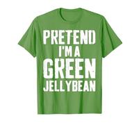 Lazy Easy Halloween Costume Pretend I'm A Green Jellybean T-Shirt
