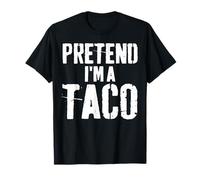 Lazy Easy Halloween Costume Pretend I'm A Taco T-Shirt