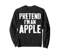 Lazy Easy Halloween Costume Pretend I'm An Apple Sweatshirt