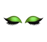 Lazy Eye Shadow Eyelash Patch, 2 in 1 Eyelash Eyeshadow Tape, Reusable Makeup Tape for Eyeshadow Eyelashes, Waterproof Self Adhesive Eye Shadow Eyelashes Stickers, for All Makeup Types