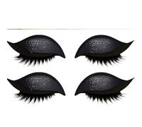 Lazy Eye Shadow Eyelash Patch, 2-in-1 Self-Adhesive Reusable Colorful Eyelash Makeup Stickers for All Eye Shapes