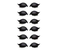Lazy Eye Shadow Eyelash Patch, 3-in-1 Eyeshadow and Lash Sticker for Quick Makeup, Reusable Eyelash Patch for Beginners, Parties, Travel & Daily Use (J)