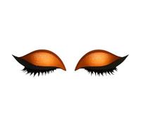 Lazy Eye Shadow Eyelash Patch, Eyeshadow Eyelashes Makeup Stickers, Colorful Fashion Eyelid Line Sticker, 2-In-1 Reusable Eye Makeup Stickers With False Lashes & Shadow