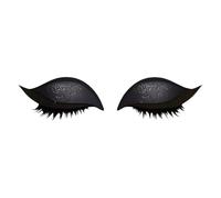Lazy Eye Shadow Eyelash Patch, Eyeshadow Eyelashes Makeup Stickers, Colorful Fashion Eyelid Line Sticker, 2-In-1 Reusable Eye Makeup Stickers With False Lashes & Shadow