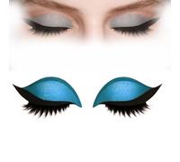 Lazy Eye Shadow Eyelash Patch,Lazy Eyeshadow Eyelash Patch,Eye Shadow Eyelashes Makeup Stickers,2-in-1 Reusable Eyeshadow & Eyelashes Makeup Stickers,Adhesive Eyeliner EyelashMakeup Sticker (G)