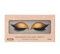 Lazy Eye Shadow Eyelash Patch - Reusable Shadow for Eye Makeup | Smudge Proof Eyelash Patch for Night Out Bridal Photoshoot Halloween Cosplay Stage Travel Festival Wedding