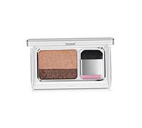 Lazy Eyeshadow Double Colors Glitter, Waterproof Long Lasting Eyeshadow, Pearl Camel Shade for Beginner Makeup