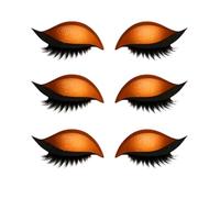 Lazy Eyeshadow Eyelash Patch, Eyeshadow and Eyelash Patch 2-in-1 Reusable Eye Makeup Stickers with False Lashes, Waterproof & No Glue Needed for Instant Wear