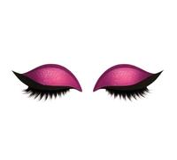 Lazy Eyeshadow Eyelash Sticker, Natural False Eyelashes With Subtle Eyeshadow Effect, Eye-shadow Eyelashes Makeup Stickers, Fashion Eyelid Line Sticker, For Everyday Makeup