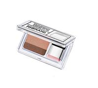 Lazy Eyeshadow Long Lasting Waterproof Eyeshadow Two Tone Glitter Gradient Eye Shadow Palette with Brush, metallic eyeshadow