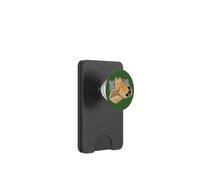 Lazy Gamer Cat Pizza Chill Cozy Mood PopSockets PopWallet for MagSafe