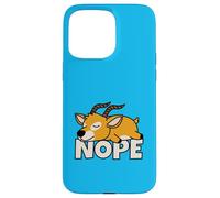 Lazy Gazelle Not Today Nope Case for iPhone 15 Pro Max