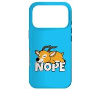 Lazy Gazelle Not Today Nope Case for iPhone 17 Pro