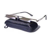 Lazy Glasses Prism Glasses for Watch TV, Read, or Browse Your Phone While Lying Down，New Upgraded Lighter and Clearer Lazy Glasses Spectacles for Lying Down, Reducing Neck and Cervical Strain (Silver)
