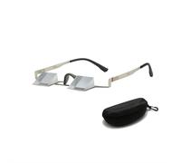 Lazy Glasses, Prism Reading Glasses for Laying Down and Belaying, 90° Optical Prism with Titanium Frame for Neck Strain Relief and Climbing Safety