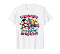 Lazy Graduate Meme Cute Sloth Graduation 2026 Sleepy Sloth T-Shirt