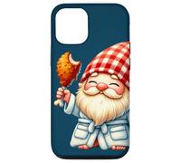 Lazy Grandpa Gnome In Bathrobe For Grilling Dad Funny Summer Case for iPhone 12/12 Pro