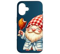 Lazy Grandpa Gnome In Bathrobe For Grilling Dad Funny Summer Case for iPhone 16
