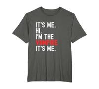 Lazy Halloween Costume It's Me Hi I'm The Vampire T-Shirt