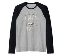 Lazy Is The New Busy Relaxed Productivity Puns |----- Raglan Baseball Tee