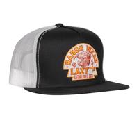 Lazy J Ranch Black & White Rusty Arrowhead Classic Five Panel Trucker Hat - Adjustable Unisex Country Hats, Vintage Trucker Hat