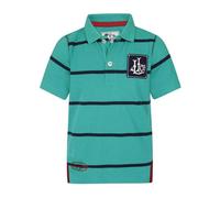 Lazy Jacks Boy's Broad Stripe Polo Shirt in Bright Green | Size: 7-8 Years Lazy Jacks Bright Green 7-8 Years