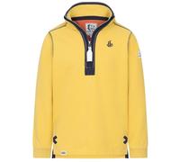 Lazy Jacks Boy's Quarter Zip Sweatshirt in Yellow | Size: 11-13 Years Lazy Jacks Yellow 11-13 Years